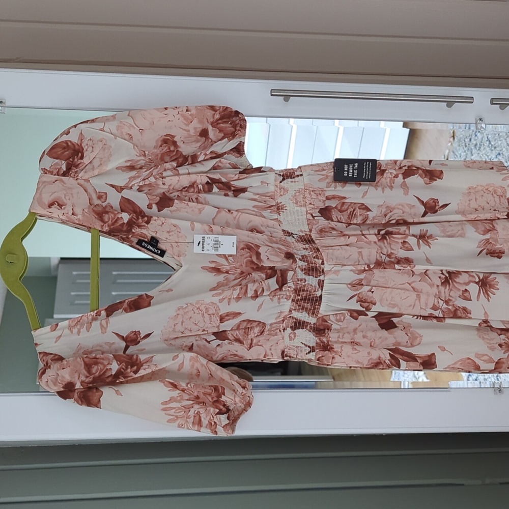 Express Floral Shorts Romper